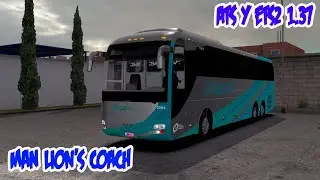 Man Lion's Coach DBMX ATS y ETS 1.37│Mod bus para ATS 1.37│ETS2 bus mod 1.37│ATS bus mod 1.37│ATS