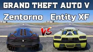 Grand Theft Auto V - Pegassi Zentorno vs Entity XF - Drag Race