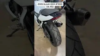 Suzuki GSX-R1000 2005 года (подержанный) 🏍️ Все хромированное 615-431-2294!