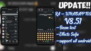 UPDATE!! RS-WhatsApp IOS 2020||V8.51.Bisa Boom Text!
