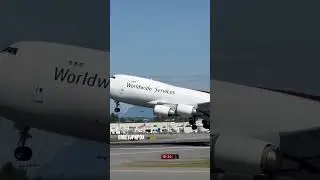 UPS (5x61) Boeing 747-44AF taking off from Anchorage to Louisville on 6/21/2024 #boeing747