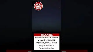 🚨 Security Update | Jammu & Kashmir, Multiple drones were reportedly detected in Jammu & Kashmir.