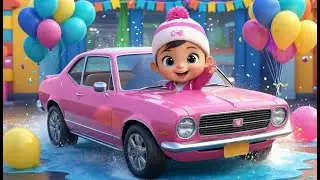 Car Wash Fun New Year Adventure | Fun New Year Learning Song for Kids
