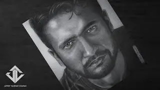 Vicky Kaushal | Realistic Pencil Drawing | Artist Vaibhav Chavan
