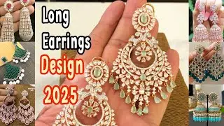 LONG EARRINGS 2025: 50+ Stunning Designs to Elevate Your Style!