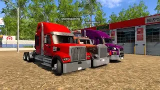 CONVOY/MAPA DELTA /AMERICAN TRUCK SIMULATOR V1.57 #atsmods