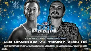 AXW HERITAGE CHAMPIONSHIP: Tommy Vecs (C) Vs Leo Sparrow