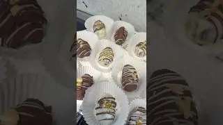 Chocolate covered filled dates recipe #recipe #fyp #fypage #dates #medjooldates #easyrecipe #ramadan