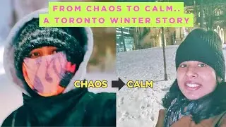 From Chaos To Calm  ❄ A Toronto Winter Story 🥶