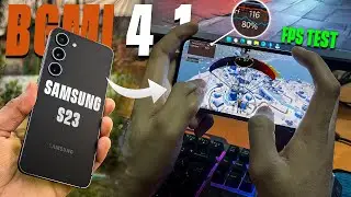 Samsung S23 BGMI 4.1 Update Handcam FPS Test⚡️| Ultra Smooth 120FPS Gaming Review | Real Truth! 
