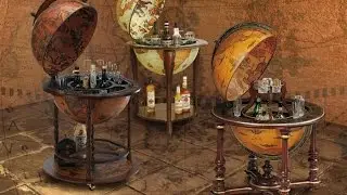 Authentic Italian Bar Globes