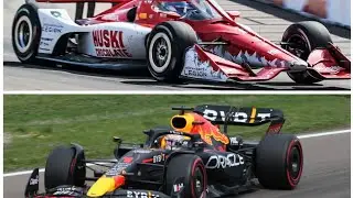 Formula 1 vs Indycar difference/ Comparison. #cars #formula1 #indycar #needforspeed #sportscars.