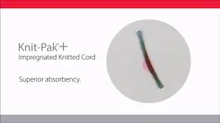 Knit Pak - Knitted retraction cord with superior absorbency!