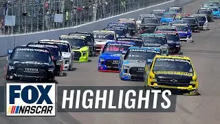 NASCAR Camping World Truck Series at Gateway | NASCAR ON FOX HIGHLIGHTS