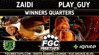 Zaidi (Rashid) vs Play_guy (Ken) - FGC Meetups 88 WINNERS QUARTERS - SF6