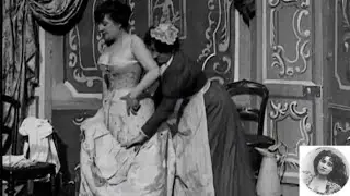 Apr&egrave;s le Bal (1897) &ndash; Rare Silent Film Scene Featuring Jehanne d&rsquo;Alcy