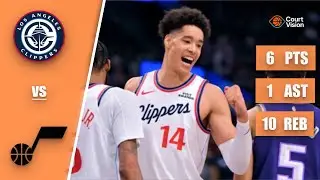 Yanic Konan Niederh&auml;user - 6 Points, 10 Rebounds, 1 Assist vs Jazz - 2025-26 Regular Season