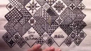 FINISH: Save the Stitches (Liz Almond's Blackwork Journey)