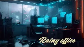 Rainy Office Study Ambience for SEN & ADHD &ndash; Calm Focus Sounds for Exam Revision (1 Hour)