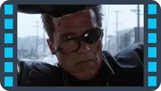 Т-850 в погоне за T-X &mdash; Терминатор 3: Восстание машин (2003) | Сцена из фильма