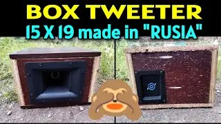 Box Speaker Tweeter 15x19 cm buatan 