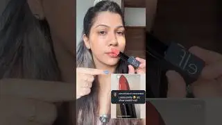 Swatching elf O face lipstick 💄 #shortoftheday#brownbeauty #indianinfluencer #beauty #summervibes
