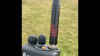 Motorola GP680 with Diamond SRH771 Antenna (MX to SMA Adapter)
