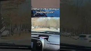 Вот каково это &ndash; водить приземистый грузовик #грузовики