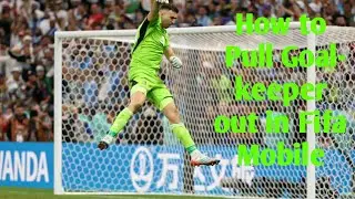How to pull the Goalkeeper out in Fifa Mobile