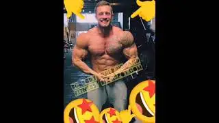 Beautiful eyes, wonderful chest fur Guy Cliford Harding Sexy Blonde Muscle Bodybuilder #gayman(3)