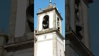 Sino a tocar para a missa na igreja de Santo Est&ecirc;v&atilde;o de Briteiros - Guimar&atilde;es