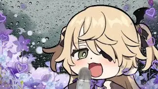 LOFI ASMR tapping and scratching on Genshin Impact characters!