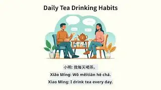 Easy Chinese Dialogues: Daily Tea Drinking Habits