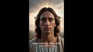 The Moment Jesus Proved Love Is Stronger Than Death #Jesus #Lazarus #Bible #BibleStories #shorts