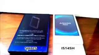 【Android】AQUOSフォン同士SHL25 VS IS14SHどれくらい速度が違うのか検証動画