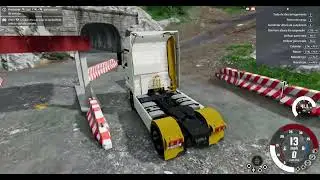 Destruição de carros vs Estrada do penhasco BEAMNG.DRIVE
