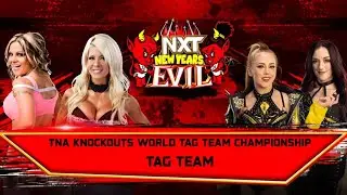 The Beautiful People vs. Unholy Union | NXT New Year's Evil | WWE 2K25 Universe #ps5