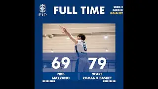 NBB Mazzano - 9Care Romano - Play-in Gold - Serie C