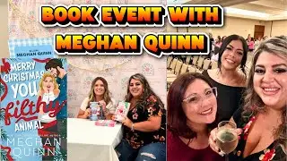Meeting Author Meghan Quinn!! 🍷✨ Book Signing, Cocktails & Cozy Vibes