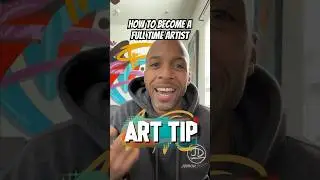 How to become a full time artist! #artistscommunity #artist #fulltimeartist