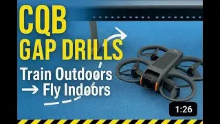 Avata 2 CQB Prep &ndash; Outdoor Gap Drills for Indoor Flight Mastery