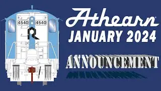 Athearn January 2024 Announcement:  Athearn Genesis EMD GP18 & GP7R Diesel Locomotives