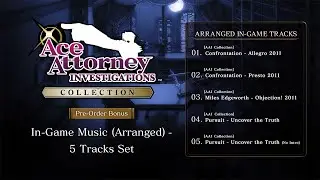 Ace Attorney Investigations Collection - Pre-order Bonus Preview Medley