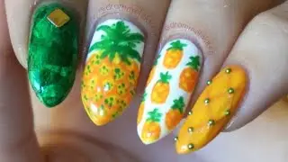 Pineapple Express Nailtutorial
