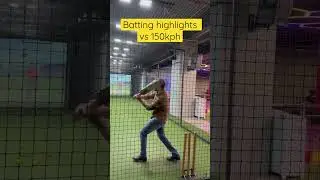 Facing 150kph on the bowling machine at the brisbane cricket centre #cricket  #daily