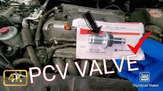 2008 Honda CRV PCV valve replacement