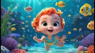 Bubbly Fish Chase Bubbles | English Nursery Rhyme | Kids Songs | Baby Music