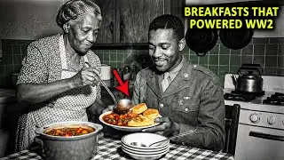 Here's What Black Soldiers Ate For Breakfast To Survive During WW2!