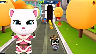 Talking Tom Gold Run New Event - Halloween vs Spring 2025 - Android iOS
