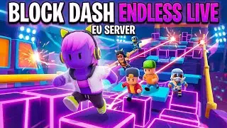 Block Dash Endless LIVE 🔴 | Playing With Viewers | EU Server #shorts
